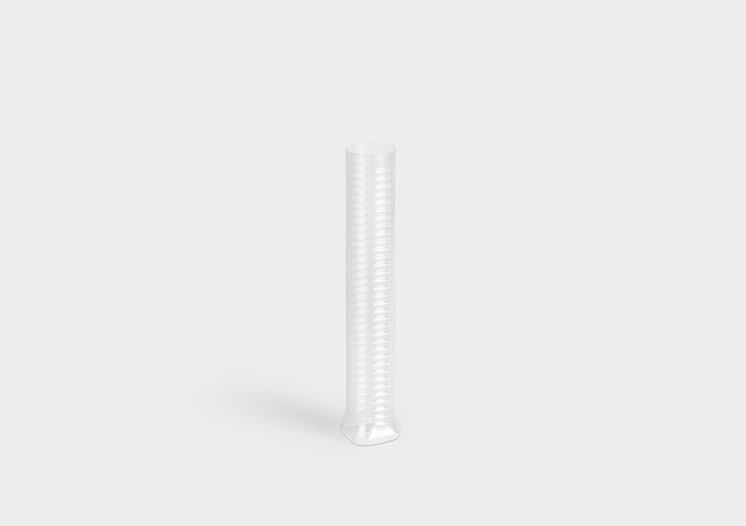 TelePack: a round telescopic packaging tube with ratchet mechanism.