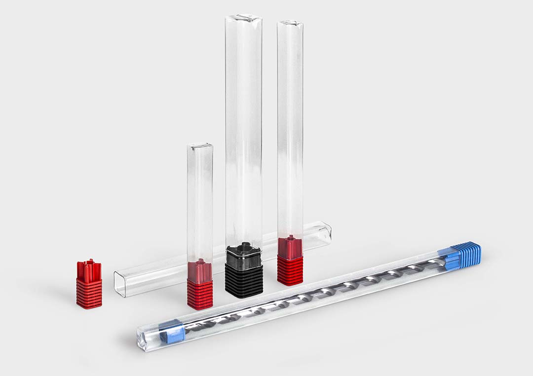 The TopPack Xline: the perfect packaging solution for very long VHM drilling tools.
